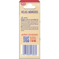 Espelma Núm. 2 DR. OETKER, pack 1 u