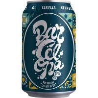 Cerveza lager BARCELONA, lata 0,33l Cerveza lager BARCELONA, lata 0,33l