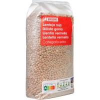 Llentia vermella varietat crimson EROSKI, paquet 1 kg