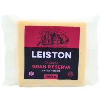 Queso Cheddar gran reserva LEISTON, taco 200 g