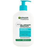 Gel limpiador hidratante GARNIER PURE ACTIVE, dosificador 250 ml