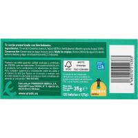 Té verde con hierbabuena EROSKI, caja 20 uds