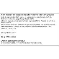 Cafè Colòmbia descafeïnat comp. Nesspreso L'OR, caixa 10 u