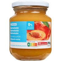 Mermelada de melocotón 0% EROSKI, frasco 290 g
