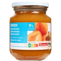 Mermelada de albaricoque 0% EROSKI, frasco 290 g