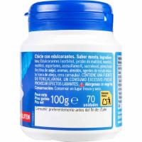 Xiclet de menta sense sucre EROSKI, pot 100 g