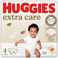 Bolquer Talla 4 (8-16 kg) HUGGIES Extra Care, pack 33 u Bolquer Talla 4 (8-16 kg) HUGGIES Extra Care, pack 33 u