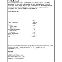 Crema natural de gamba i rap ANETO, brik 500 ml