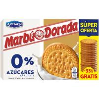 Galleta Marbú 0% azúcar ARTIACH, caja 300 g + 100 g Gratis Galleta Marbú 0% azúcar ARTIACH, caja 300 g + 100 g Gratis