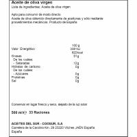 Oli d'oliva verge GUILLIN, ampolla 500 ml