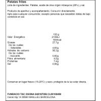 Patates fregides amb oli d'oliva SANT TOMAS, bossa 150 g