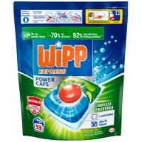 Detergent en càpsules anti olors WIPP POWER, bossa 33 dosi