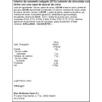 Dragees de xocolata i caramel M&MS, bossa 176 g