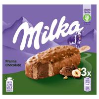 Bombó praliné MILKA, caixa 3 u 201 g Bombó praliné MILKA, caixa 3 u 201 g
