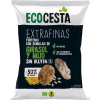 Tortetes extrafines arròs integral gira-sol mill sg ECOCESTA, 60 g