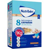 Papilla 8 cereales NUTRIBEN, caja 1 kg Papilla 8 cereales NUTRIBEN, caja 1 kg
