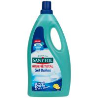 Gel de baño sin lejía SANYTOL, garrafa 1,2 litros Gel de baño sin lejía SANYTOL, garrafa 1,2 litros