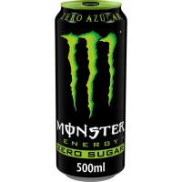 Bebida energética sin azúcar MONSTER GREEN ZERO, lata 50 cl Bebida energética sin azúcar MONSTER GREEN ZERO, lata 50 cl