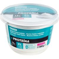 Formatge fresc batut proteïnes 0% MG  EROSKI, terrina 500 g