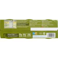 Atún claro en aceite de oliva MSC EROSKI, pack 3x92 g