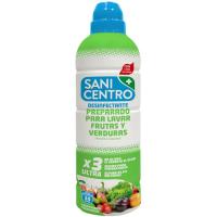 Desinfectante de frutas y verduras SANICENTRO, botella 750 ml Desinfectante de frutas y verduras SANICENTRO, botella 750 ml