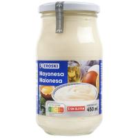 Maionesa EROSKI, flascó 450 ml