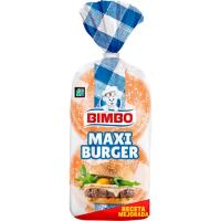 Maxi burger BIMBO, 4 uds, 290 g