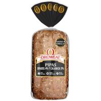 Pan de molde con pipas OROWEAT, paquete 550 g Pan de molde con pipas OROWEAT, paquete 550 g