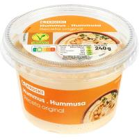 Hummus clásico EROSKI, tarrina 240 g