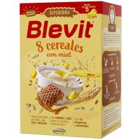Papilla superfibra 8 cerereales con miel BLEVIT, caja 500 g Papilla superfibra 8 cerereales con miel BLEVIT, caja 500 g