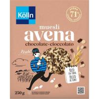 Cereales muesli de chocolate KÖLLN, caja 250 g Cereales muesli de chocolate KÖLLN, caja 250 g