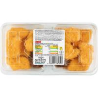 Nuggets extracrujientes con salsa BBQ EROSKI, bandeja 320 g