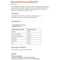 Mermelada de fresa eco VERITAS, frasco 350 g