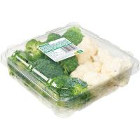 Mix brócoli y coliflor EROSKI, bandeja 350 g