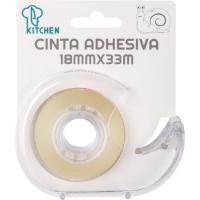 Cinta adhesiva invisible 18mm x 33 m KITCHEN, 1 u
