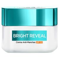 Crema anti manchas bright reveal SPF50 L'OREAL, tarro 50 ml