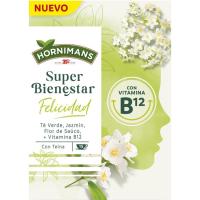 Infusión bienestar felicidad HORNIMANS, caja 15 uds Infusión bienestar felicidad HORNIMANS, caja 15 uds