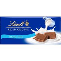 Xocolata amb llet LINDT, rajola 100 g Xocolata amb llet LINDT, rajola 100 g