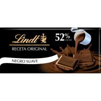 Xocolata negra 52% LINDT, rajola 100 g Xocolata negra 52% LINDT, rajola 100 g