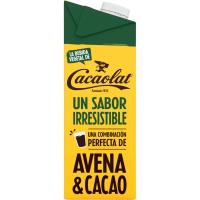Beguda vegetal de civada xoco CACAOLAT VEGGIE, brik 1 litre