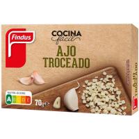 Ajo troceado FINDUS, caja 70 g Ajo troceado FINDUS, caja 70 g