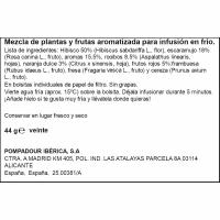 Infusió freda fruits vermells POMPADOUR, caixa 20 u