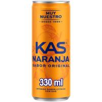 Refresco de naranja KAS, lata 33 cl Refresco de naranja KAS, lata 33 cl