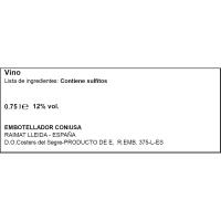 Vino Blanco Albariño RAIMAT, botella 75 cl