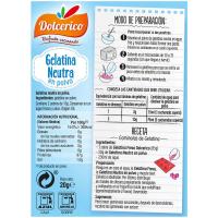 Gelatina neutra en pols DOLCERICO, caixa 20 g