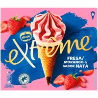 Con de maduixa i nata EXTREMI, pack 6x120 ml Con de maduixa i nata EXTREMI, pack 6x120 ml