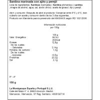 Sardina marinada BELMONTE, tarrina 150 g