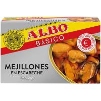 Mejillón pequeño en escabeche ALBO, lata 115 g Mejillón pequeño en escabeche ALBO, lata 115 g