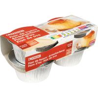 Flan de huevo EROSKI, pack 4x100 g Flan de huevo EROSKI, pack 4x100 g