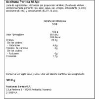 Oliva partida a l'all MARIETA, terrina 200g